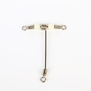 Fishing Gear 126 Luminous Three-Pronged Balance Fishing Gear Stainless Steel Luminous Accessories Sea Fishing Three-Pronged Luminous Balance