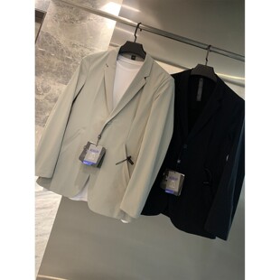 In Blue Italian Leavo Johnson! 3D Tailoring! Summer Men's Thin Casual Suit Jacket