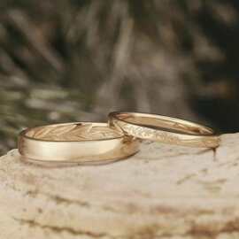 情侣戒指Couple Rings Set Leaf Branch Mens Wedding