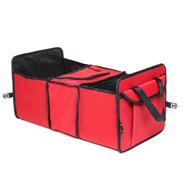 Fábrica al por mayor coche tronco Oxford tela aislamiento caja de almacenamiento bolsa de hielo bolsa de almacenamiento en stock