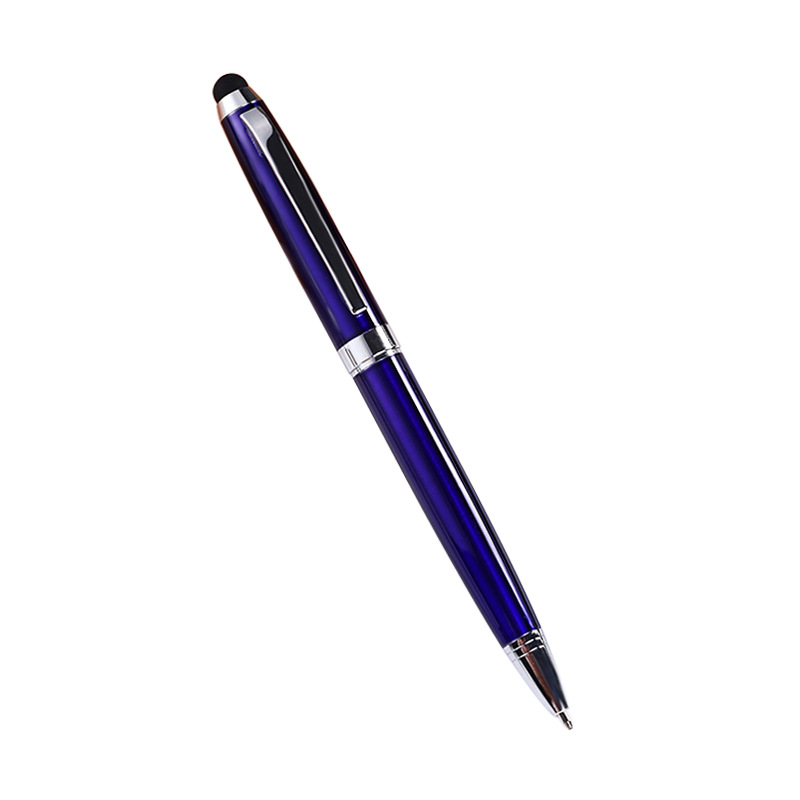 Fábrica al por mayor de alta gama bolígrafo pantalla táctil pluma de aceite pluma de metal impresión negocio publicidad pluma hotel regalo pluma