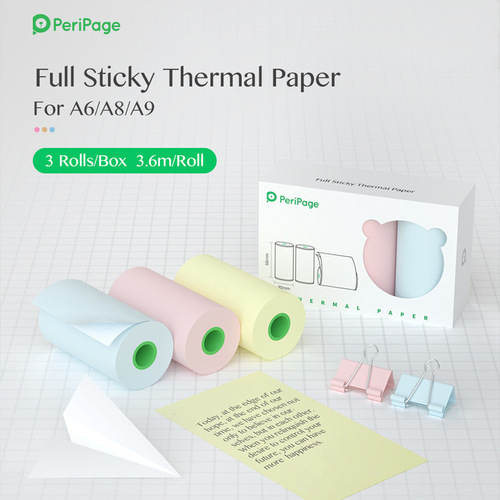 Epson Toner Cartridges A6 A8 A9 Official Paper Recording Labels Correction Stickers Photo Paper Printer Labels Sticky Notes