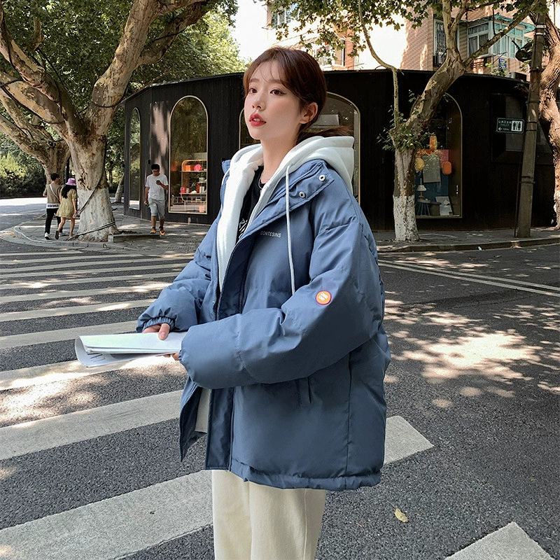 Core Fano, новое искусственное хлопковое пальто из двух частей, Женское зимнее хлопковое пальто, свободное утепленное хлопковое пальто, корейское студенческое хлебное пальто