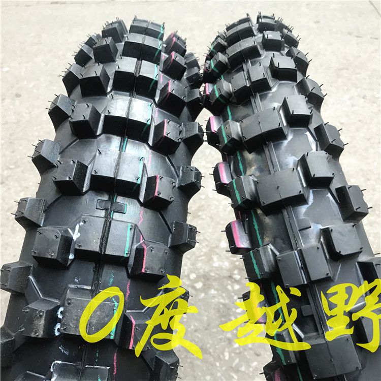 Cross-country motorcycle big flower tire front 90/90-19 rear 110/90-17 far star big tooth tire deep tooth big flower tire