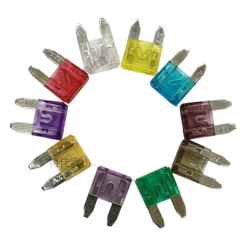 Автомобильный предохранитель автомобиля вставить предохранитель большой, средний и маленький мини 1А-50А