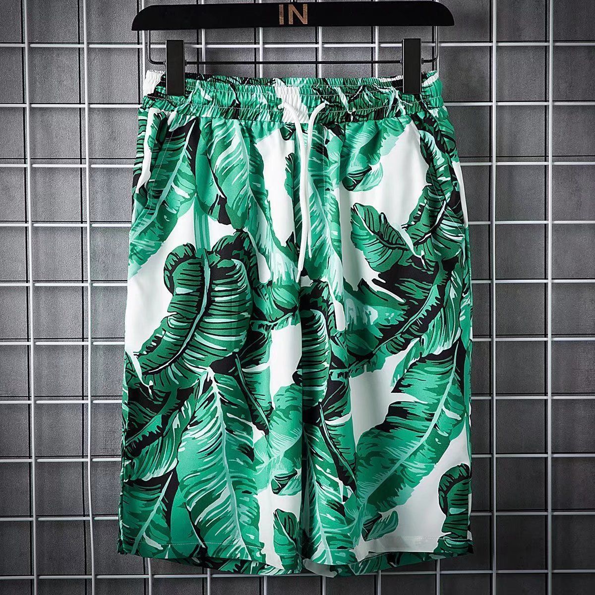 Hawaii Holiday ropa de playa traje casual de moda para hombres camisa de manga corta para hombres pantalones cortos sueltos ropa hermosa camisa floral