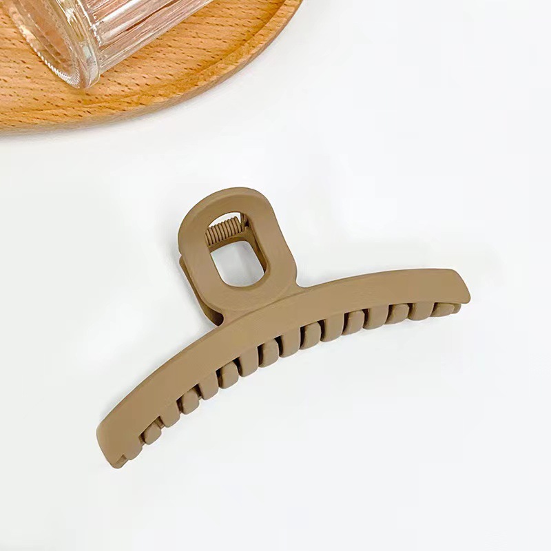 Nuevo clip de celebridad en línea elegante clip de tiburón elegante horquilla de Cabeza trasera grande clip coreano horquilla accesorios para el cabello al por mayor