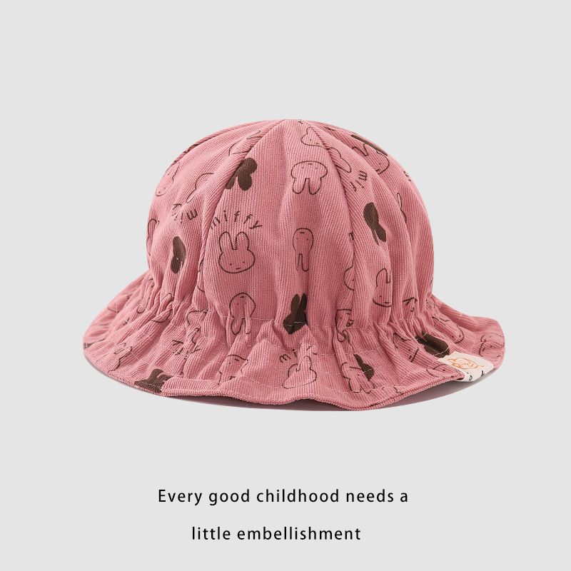 Sombrero para bebés primavera y otoño bebés hombres y mujeres bebés pescadores sombrero algodón super lindo ajustable sombrero fetal sombrero de cuenca neonatal
