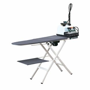 Small Suction Ironing Table with Small Boiler and Iron Dry Cleaning Equipment for Home Model Room Dry Cleaning