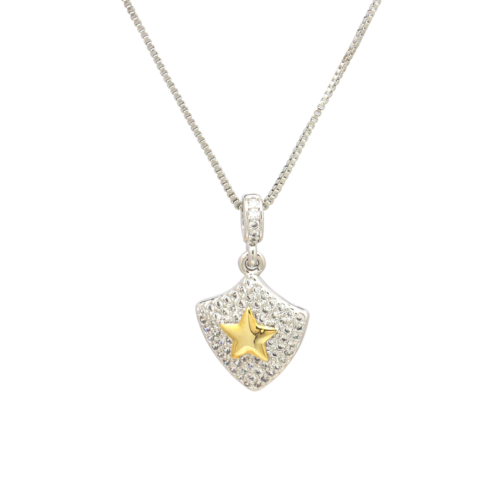 9g Weight Copper Pendant Material Zircon Inlay Material Pendant Necklace Classification Copper Chain Material box chain Chain Type 1 Piece Quantity Daily, Street Occasion Copper Material Star, Moon, Heart Shape Pattern Women's Gender Inlay Design Simple Style, IG Style Style Copper Inlay Star Moon Heart Shape Zircon Pendant Necklace 5