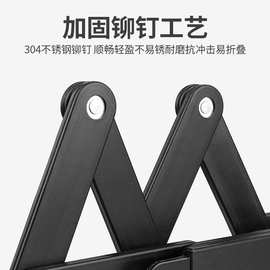 自行车锁防盗折叠锁四位密码关节锁单车山地车折叠锁便携关节锁