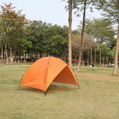 Avtomobil yan çətirləri Tent, Portable, Bottomless, Windproof - orange-3-4-people22kg-441313cm