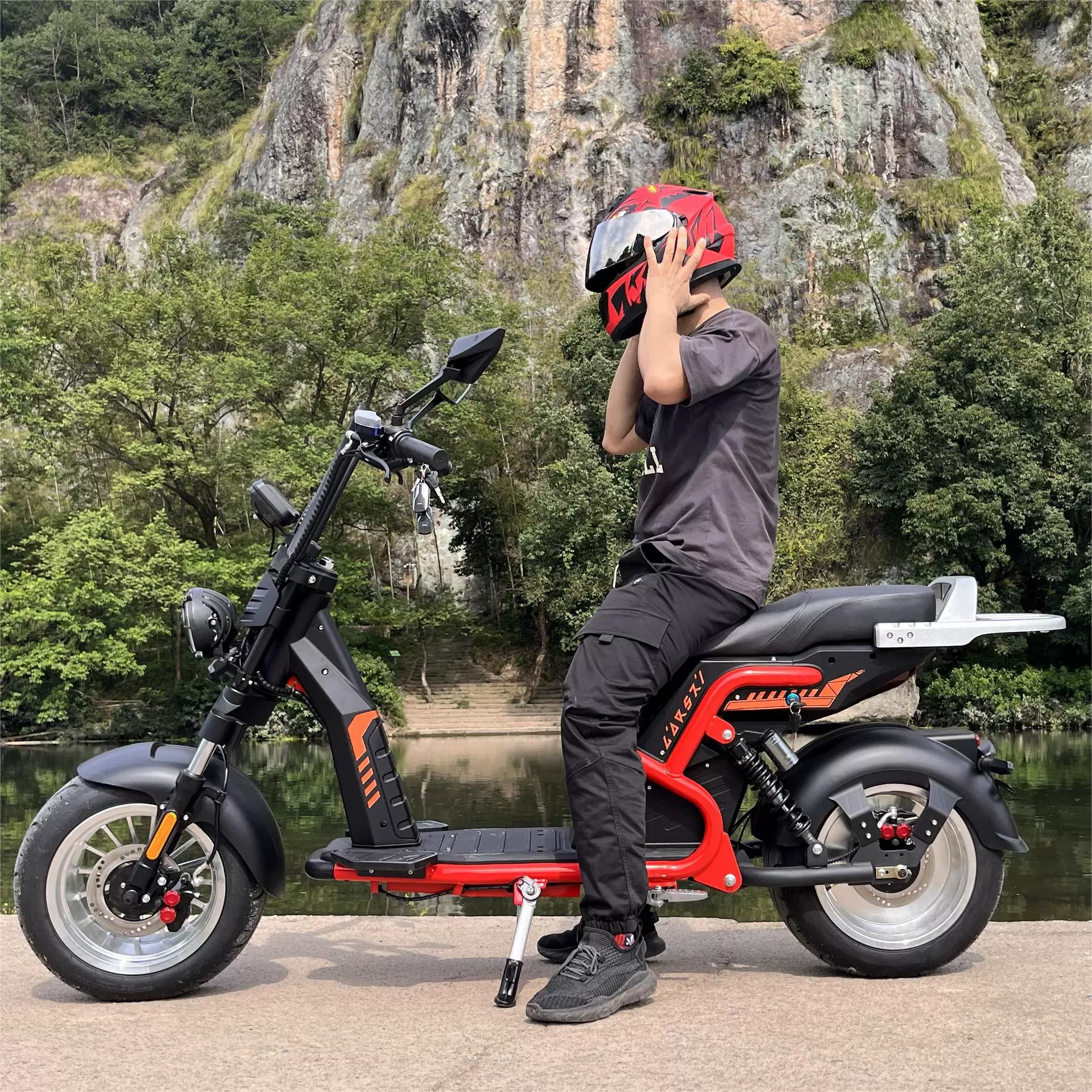 [Заводской электромобиль Harley в Россию citycoco bike электрические самокаты]