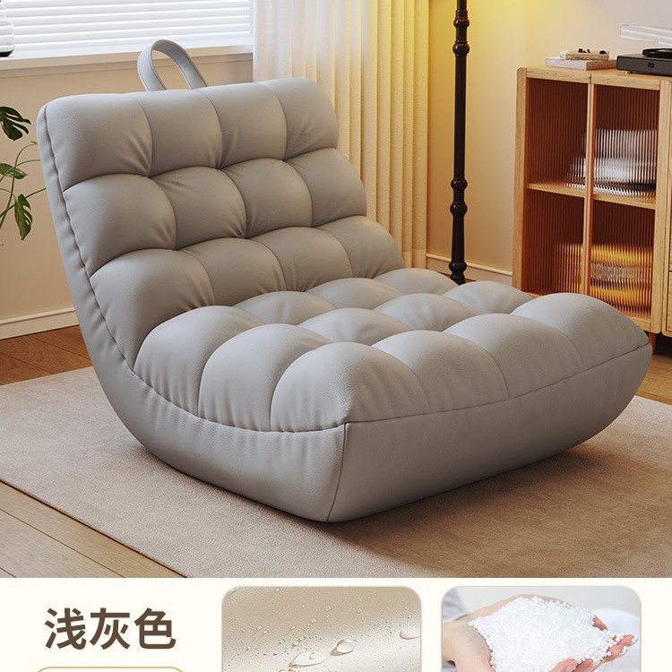 Caterpillar perezoso sofá silla mecedora perros humanos pequeño salón para acostarse y dormir tatami simple cómodo sofá pequeño