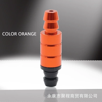 Off-road motorcycle fuel tank cap, Fuel tank - orange-one-way-valve