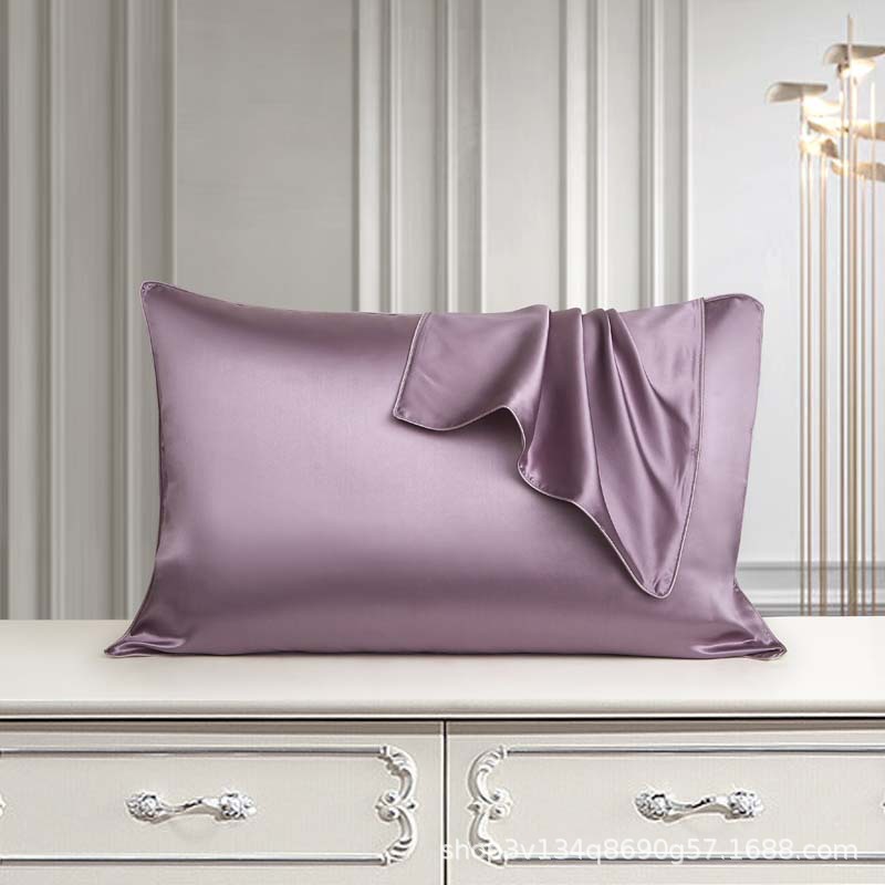 AB版真丝无边枕套48X74，A面 百分百桑蚕丝