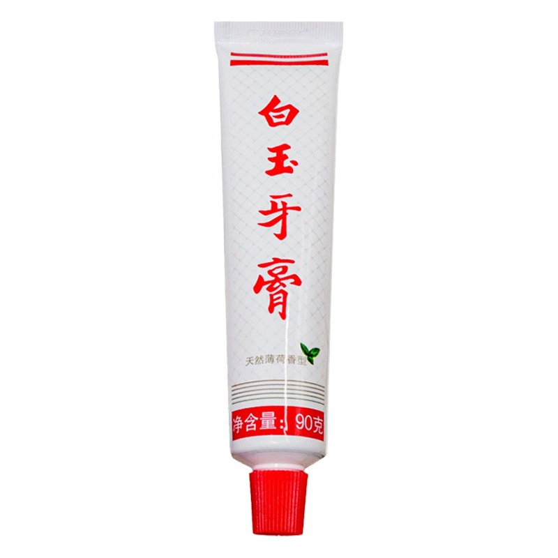 Зубная паста White Jade 90г, мятный вкус, отбеливает зубы, освежает дыхание, старый бренд Shanghai-113