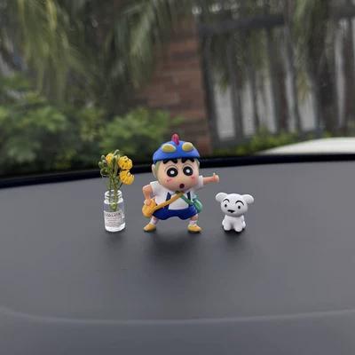 Car ornaments Car Ornaments, Car Window - outing-xiaoxinyellow-mini-jasminelittle-white
