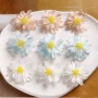 夏季撞色小清新森系鞋花