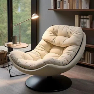 Lazy Sofa Chair Living Room Designer Single Sofa Chair Rotatable Italian Light Luxury Study Balcony Leisure Lounge Chair
