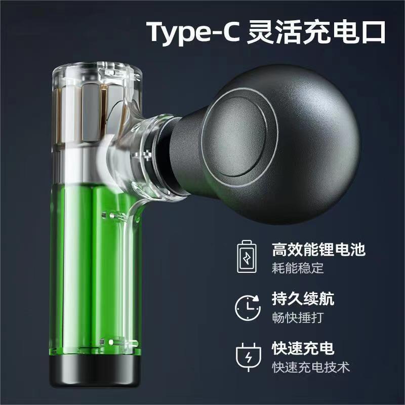 科技迷你筋膜枪家用多功能便携式电动肌肉按摩器按摩枪|undefined
