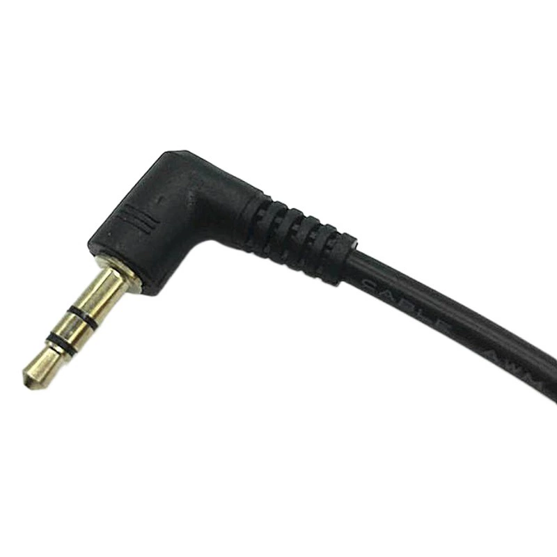 Линия гарнитуры 3,5 мм штекер-шина Линия подключения AUX для записи изгиба для изгиба аудиолинии мобильного телефона 30 см