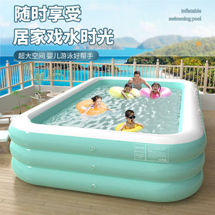Baby Children's Inflatable Swimming Pool Family Super Large Ocean Ball Pool Thickened Household Large Adult Play Pool New Style