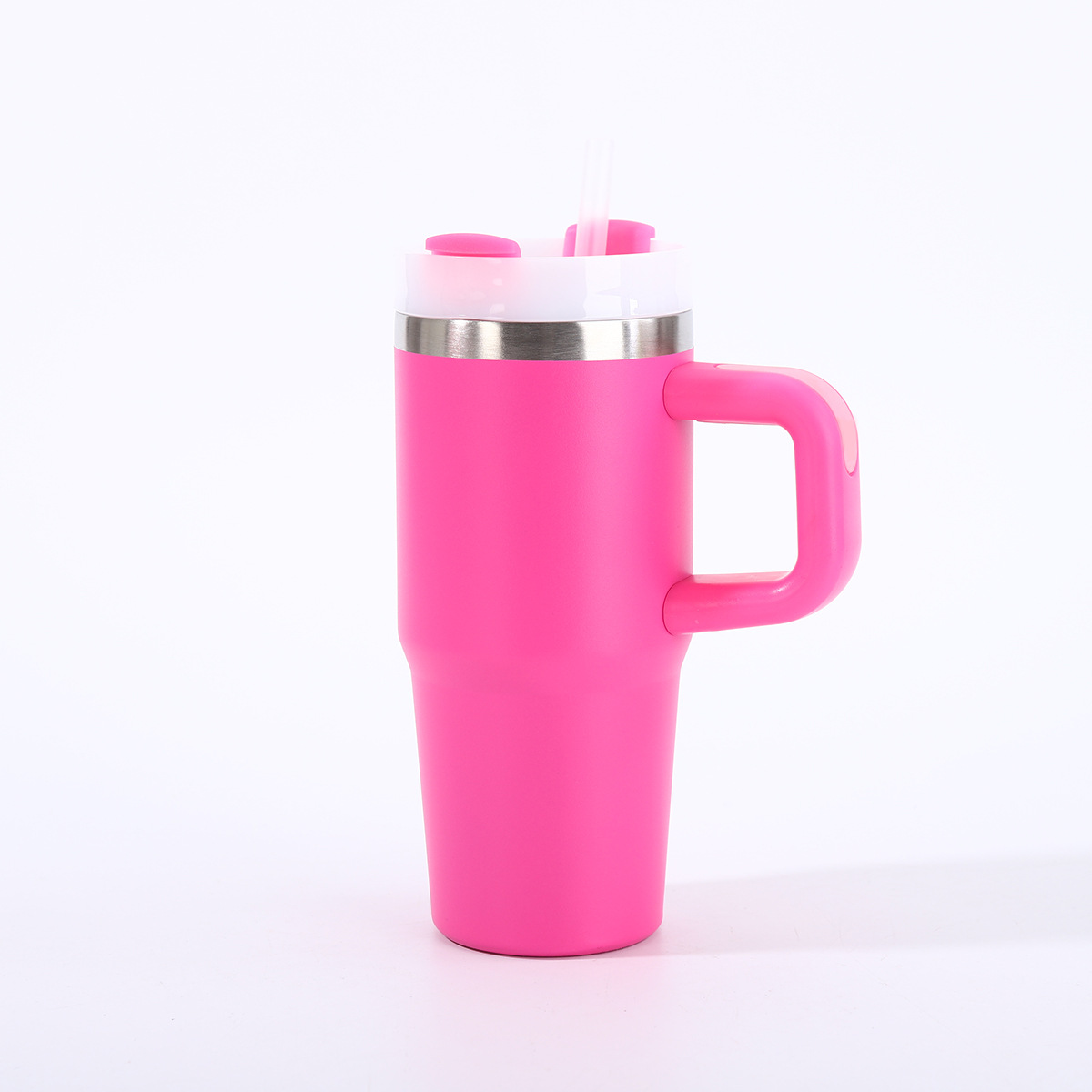 Transfronterizo simple taza de automóvil de 14oz 304 taza de aislamiento al vacío de acero inoxidable taza de automóvil portátil al aire libre taza de automóvil