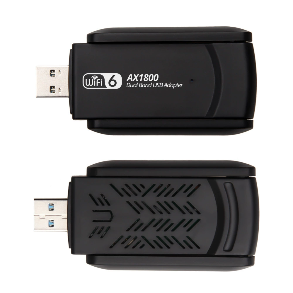 AX1800 двухдиапазонная гигабитная беспроводная USB-карта WiFi6 гигабитный приёмник MTK7921AU