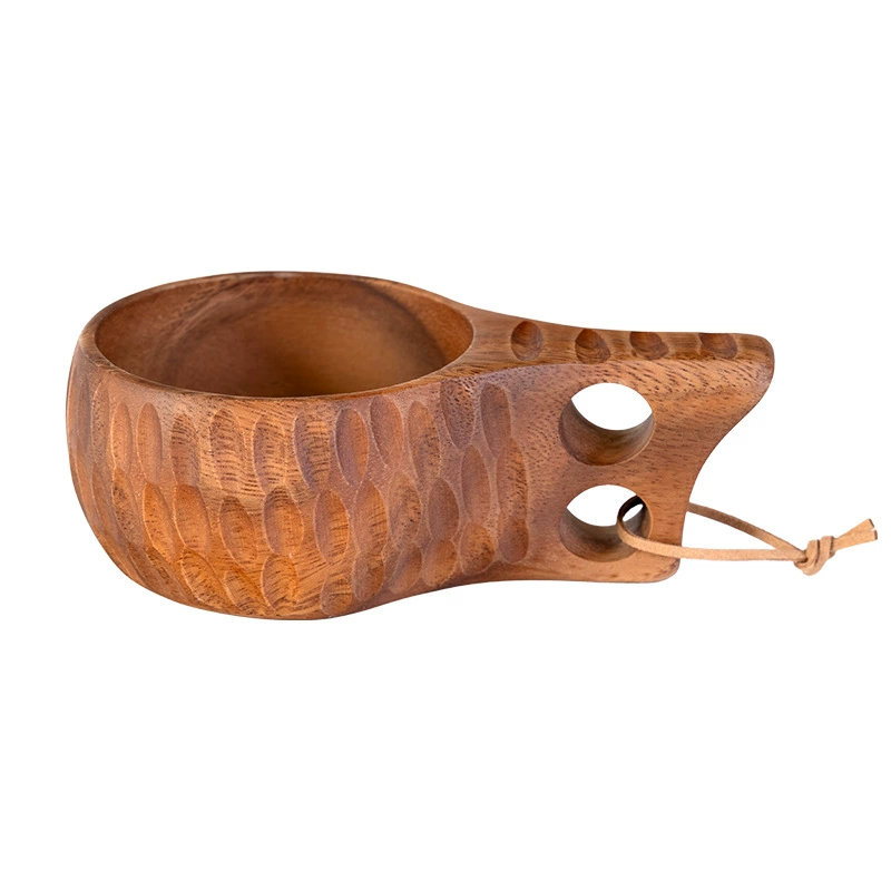 DIY деревянная деревянная Milk Cup Acacia Wood Salad Solid Wood Creative Malker Cup Cup Cup Cup Cup Cup