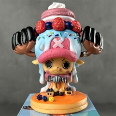 ワンピース POP15 周年記念キャンディデザートケーキチョバシーンアニメーションハンドモデル装飾品卸売