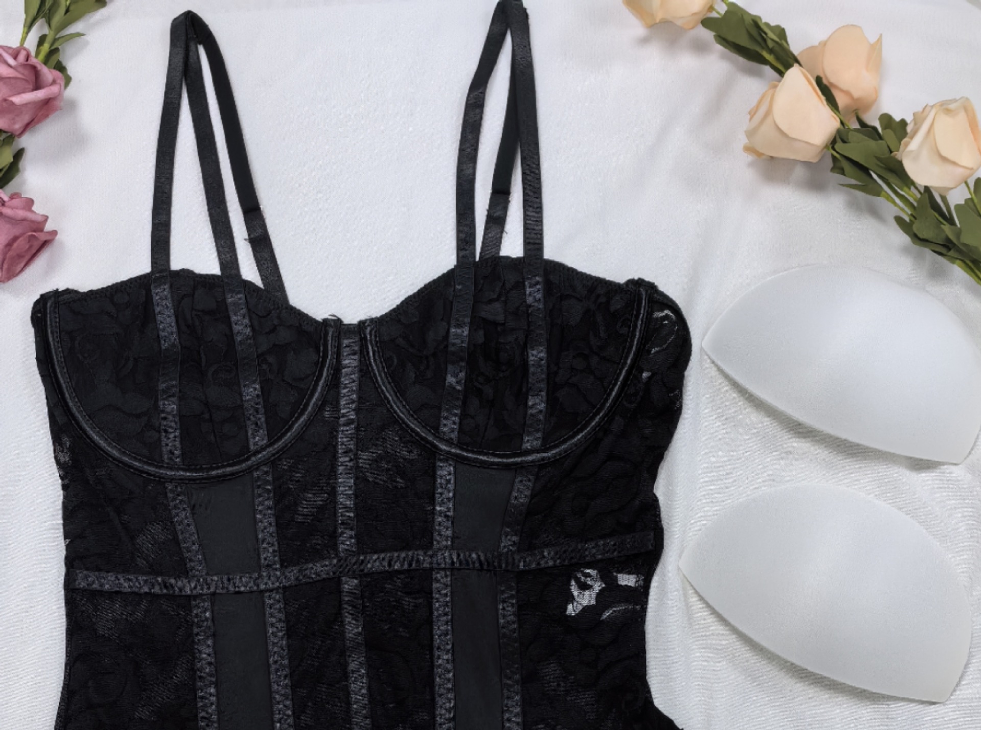 블랙(가슴 패드 포함)