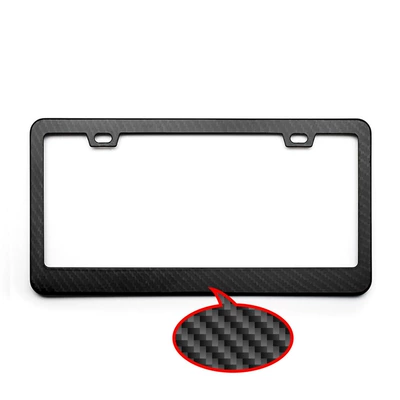Direct US License Plate Frame: License plate holder/license plate holder - xc-w010-carbon-pattern