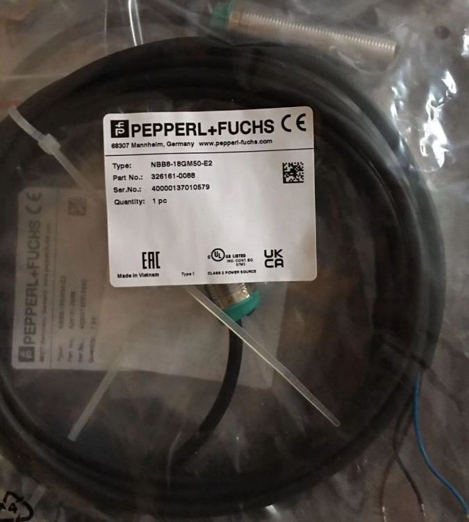 倍加福接近传感器NBB8-18GM50-E0固定电缆连接工业传感器