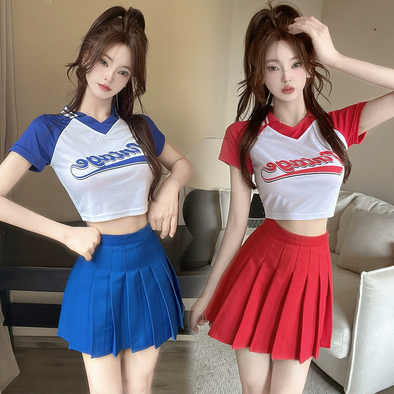 Студенческие игры Черлидинг Танцевальная аэробика одежда для взрослых