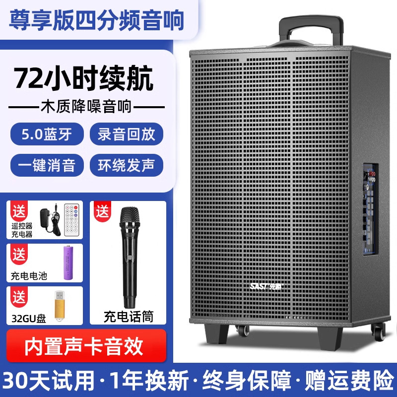 广场舞音响音箱2025新款k歌户外拉杆专用大功率蓝牙专业演出|undefined