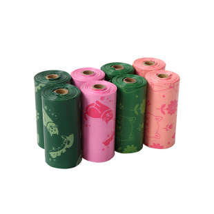 Cross-border Fragrant EPI Degradable Pet Garbage Bag Dog Dung Bag Dung Bag Walking Dog Garbage Bag