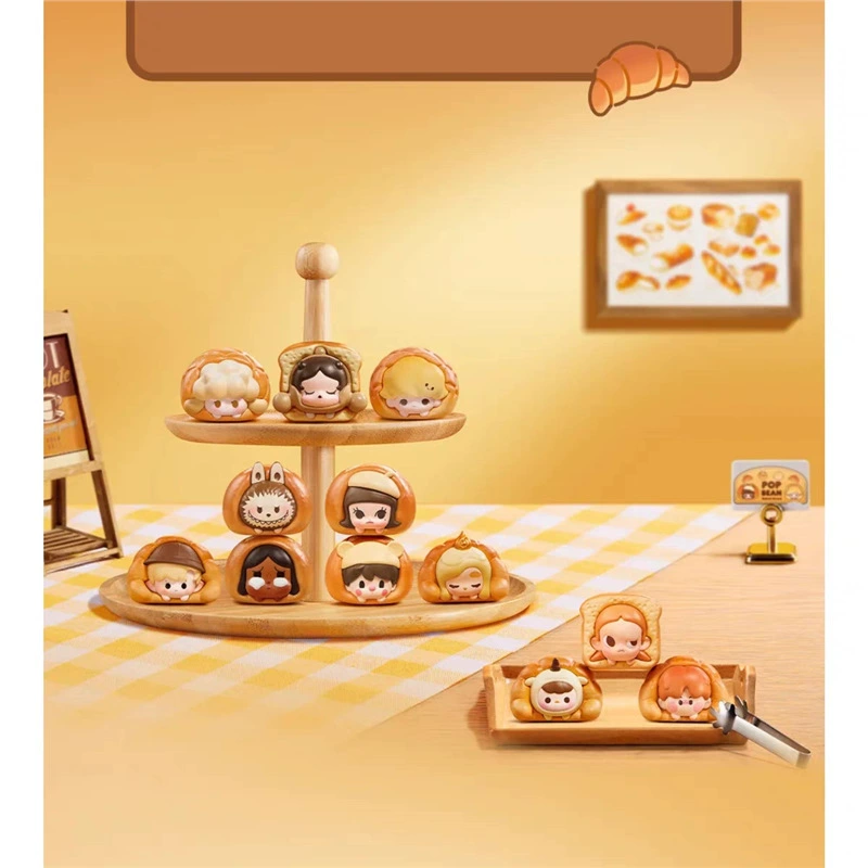 Трендовая игрушка, кукла, попмарт, хлеб, ручная работа