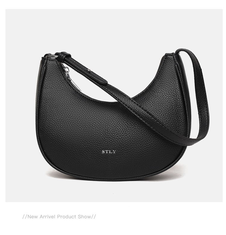 Borsa a tracolla da donna alla moda Borsa da donna popolare in morbida pelle di alta qualità retrò 2024 Nuovo stile semplice design di nicchia Borsa da donna popolare_voghion.com