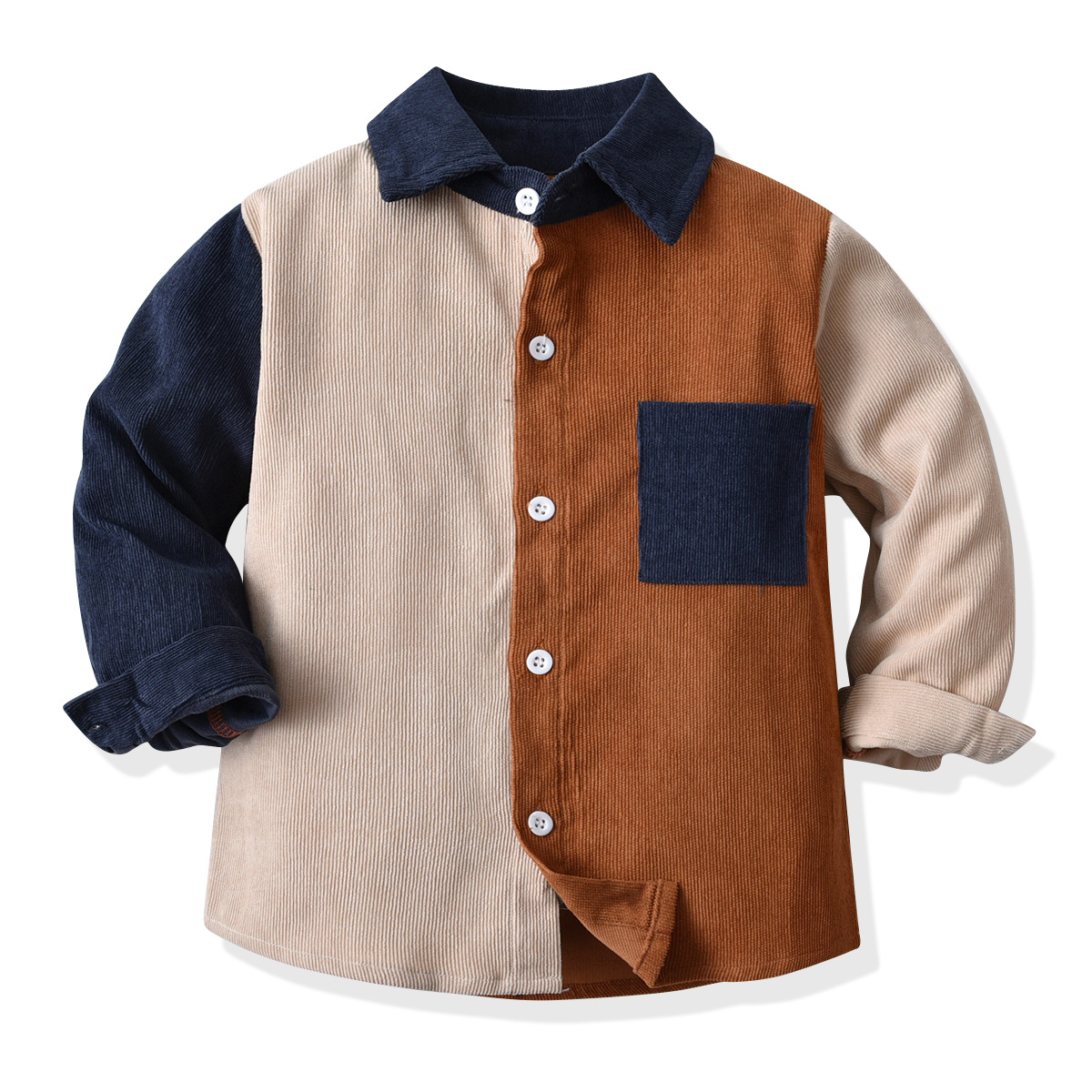 Simple Style Color Block Cotton Boys Clothing Sets display picture 2