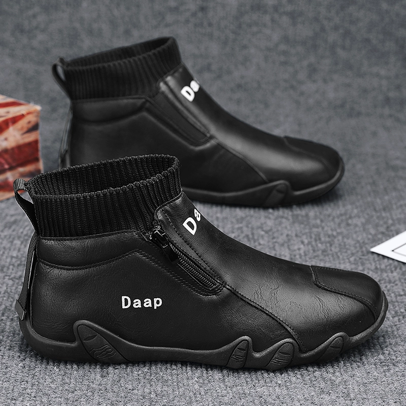 Martens, демисезонная спортивная обувь для отдыха, ботинки на молнии