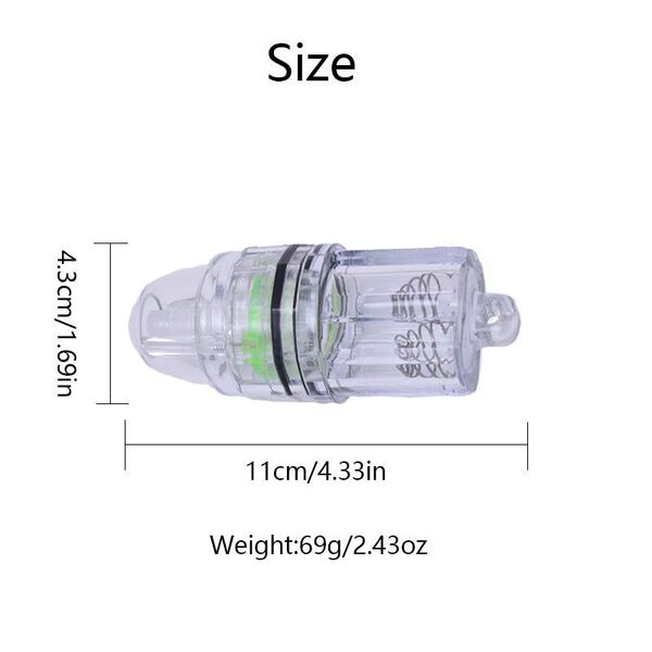 Deep sea night fishing LED underwater fish luring light fishing…