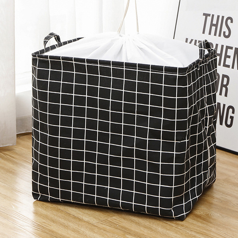 Big Mac bolsa de almacenamiento de edredón con cordón cesta de almacenamiento de tela bolsa de almacenamiento plegable ropa cesta de lavandería bolsa de organización