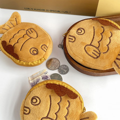 国境を越えた販売向けのかわいいたい焼き型小銭入れ、イヤホン・データケーブル用携帯収納バッグ、ペンダント付きコインバッグ、ギフト卸売