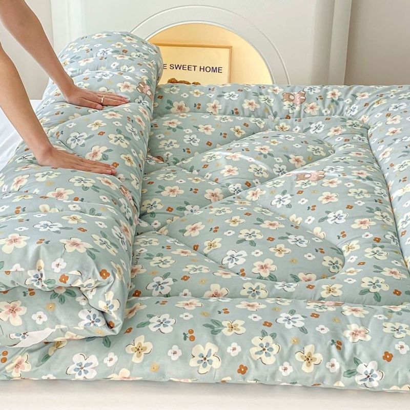 Thickened mattress pad tatami 1.68m home mattress pad for student dormitory single bed super soft bunk bed