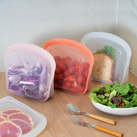 欧标铂金硅胶袋密封保鲜袋厨房家用低温慢煮袋收纳食品级存储可以