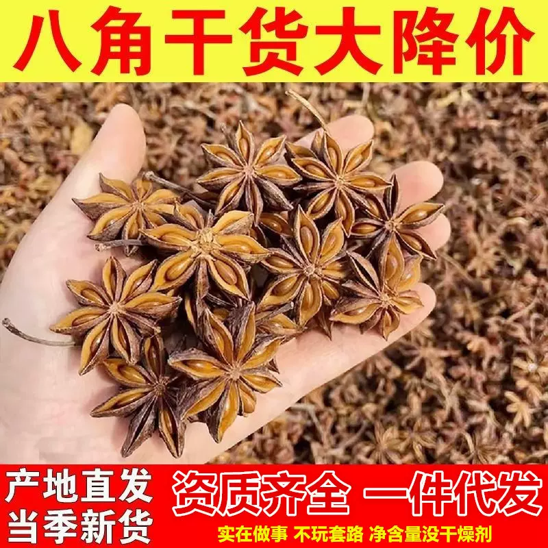 厂家八角 正宗广西八角香料全调味料干可磨大料大茴批发八角香料