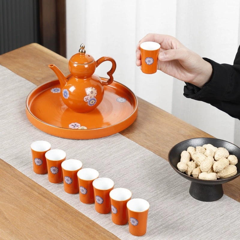 Ceramic set, high-end wine dispenser for home use, Birthday gift