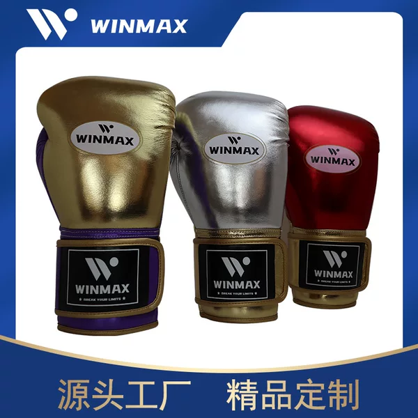 Genuine Leather Cowhide Colorful Gloves for Fighting, Mma, Sanda, Muay Thai, Protective Sandbag, Adult Latex Boxing