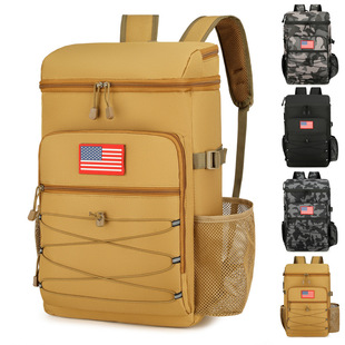 Outdoor Bag, Sports Land Transport, Hiking Thermal Insulation Bag, Fresh-Keeping and Cold-Keeping, Large-Capacity Multi-Functional Thermal Insulation Refrigeration Ice Bag, Cross-Border